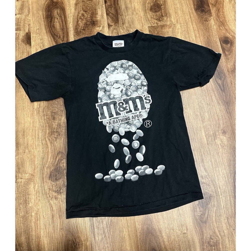 M&M Ape Head Tee Black Size Small